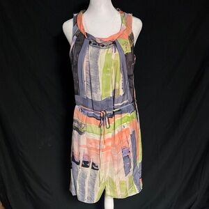 Simply Vera Vera Wang Abstract Print Dress